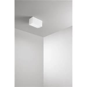 Perenz Illumina Tric Plafoniera LED 20W Bianco 3000K IP20 con Diffusore in Acrilico Satinato