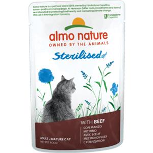 Almo Nature Cibo Umido per Gatti Sterilizzati al Manzo - 70g