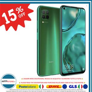 Huawei Smartphone Huawei P40 Lite 4G - 6GB RAM/128GB Dual SIM Verde blu - Usato