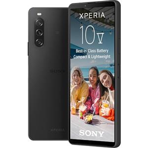 Sony Xperia 10 V (Batteria da 5.000 mAh, Display OLED Wide 6,1 pollici 21:9, Obiettivo triplo, Leggero e compatto, Jack audio da 3,5 mm, Android 13, IP65/68) 24+12 mesi di garanzia [Esclusiva Amazon