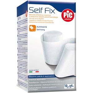 PIC Benda Elastica Autoaderente Self Fix 6cm x 4m - Fissaggio Facile e Veloce
