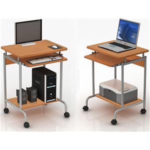 Techly Scrivania mobile per computer Techly 600x450 faggio