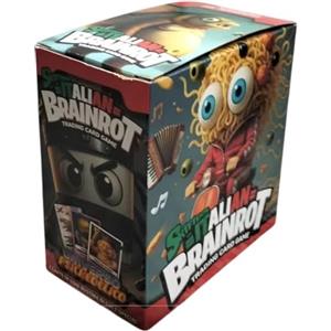 Game Vision BRAINROT BOX - 24 Buste con 7 Carte Collezionabili dell'Universo Psichedelico in Italiano