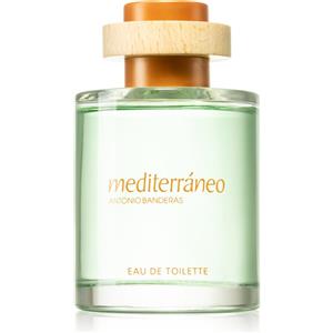 Antonio Banderas Meditteraneo Eau de Toilette da uomo 100 ml - Fragranza leggera e fresca con note di vetiver e zenzero