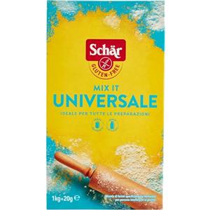 Schär Schar Mix It Farina Universale Senza Glutine, 1Kg + 20g