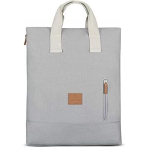 Johnny Urban Zaino Donna e Uomo Grigio - Sam - Zainetto Moderno per l'Università, l'Ufficio e il Tempo Libero - Zaini con Scomparto PC portatile 16 Pollici - Impermeabile
