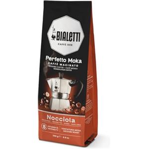 Bialetti Perfetto Moka Caffè Macinato, Gusto Nocciola - 1 x 250 gr