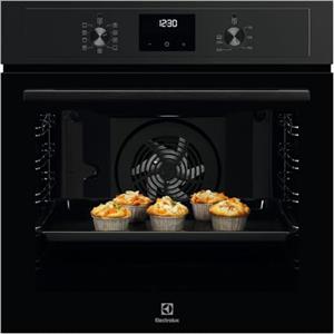 Electrolux Forno Multifunzione EOD3H50TH, Serie 500, da Incasso, SurroundCook con SteamBake, Pulizia Acqua Clean, Funzione Pizza, Display LED, Capacità 72 L. Classe A, 590x560x550