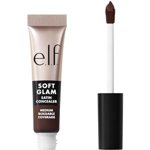 e.l.f. Soft Glam Satin Concealer, correttore a copertura media per imperfezioni e occhiaie, non si deposita nelle pieghe, a lunga tenuta, prodotto vegano e non testato sugli animali, 65 Rich Neutral