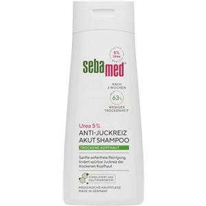 Sebamed Shampoo antiprurito al 5% Urea 200 ml, per cuoio capelluto secco, delicato detergente senza sapone, allevia notevolmente il prurito del cuoio capelluto secco, idrata, shampoo per uomo e donna