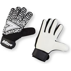 Mitre Magnetite Guanti da portiere, per prepararsi alle partite, comfort, nero/bianco, taglia 10