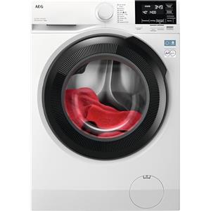 Electrolux AEG Lavatrice a Carica Frontale Serie 6000, LR6FG84, 8 kg, ProSense - Risparmia fino al 30% di Tempo, Acqua ed Energia, Classe A, Motore Inverter, Display LCD, 1351 giri/min, Partenza Ritardata