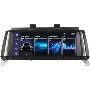 MAVYULQEF Autoradio Linux con avvio rapido compatibile con BMW Serie X3 X4 F25 F26 (2014-2016) Aggiornamento NBT iDrive | Bluetooth/CarPlay wireless/Android Auto | Mantenimento dei controlli OEM