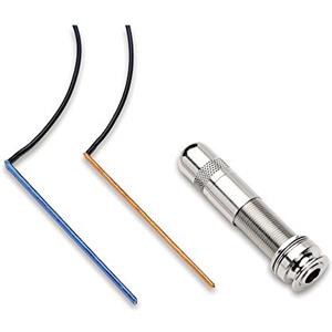 Fishman AGX094 -Pickup Piezo in ceramica, per chitarra folk, 3,2 mm, colore argento