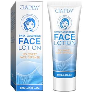 CiAIplw Sweat Absorbing Face Lotion, Lozione per il Viso Che Assorbe il Sudore, Antitraspirante per il Viso, Controllo del Sudore e Della Pelle Grassa, Crema anti-Sudore per Uomini e Donne, 60ml