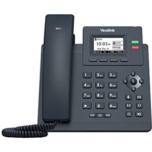 Yealink Telefonia Telefono T31 2 Conti Sip con PSU