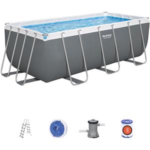 Bestway 56456 Piscina Fuori Terra Power Steel 4.12 m x 2.01 m x 1.22 m
