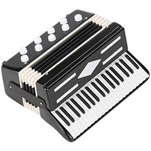 HERCHR Mini fisarmonica da collezione stand piccolo modello di fisarmonica strumento musicale ornamento regalo decorazione della casa
