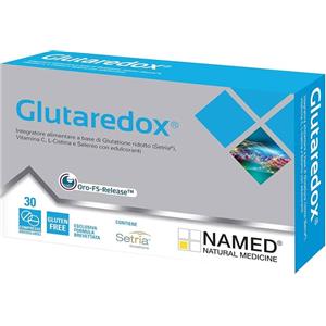 NAMED SpA Glutaredox 30 compresse glutatione ridotto antiossidante detox fegato