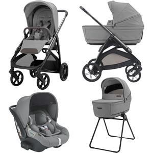 Inglesina System Quattro Aptica con Darwin i-Size - Crystal Grey 2026