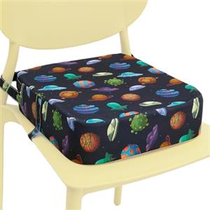 Generisch Rialzo per tavolo da pranzo, sedia da pranzo per bambini, rialzo antiscivolo per sedia da cucina, con cintura di sicurezza, il rialzo lavabile garantisce ai bambini un comfort duraturo