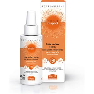 Helan Voglia di Sole Four Respect Latte Solare Spray SPF30 Viso e Corpo 100 ml - Protezione Solare Innovativa e Rispetto per la Natura