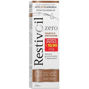 PERRIGO ITALIA Restivoil Zero Olio-Shampoo Extra Delicato 150ml - Allevia Prurito e Irritazione