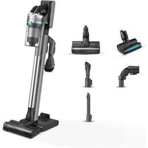 Samsung Aspirapolvere senza fili Jet 90 Pet, VS20R9042T2/ET, Senza Sacco, Potenza 200W, Fino a 60 Minuti di Autonomia, Spazzola Turbo Action, Argento
