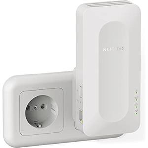 NETGEAR Ripetitore WiFi 6 | Ripetitore WiFi Potente per la casa, Dual-Band Copertura fino 80㎡, Range Extender Amplificatore (EAX12)