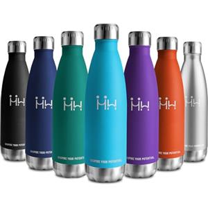 KollyKolla Bottiglia Termica 750ml, Borraccia Acciaio Inox, Borraccia Termica Senza BPA, Riutilizzabile, a Prova di Perdite, Borraccia per Bambini, Adulto, Scuola, Viaggio, Sport, Outdoor, Attività Esterne