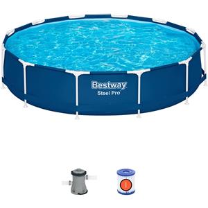 Bestway Telaio per piscina da giardino 366 x 76 cm 7in1 set Bestway 56681