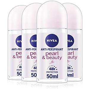 NIVEA Deo Pearl & Beauty Roll On Pack of 4