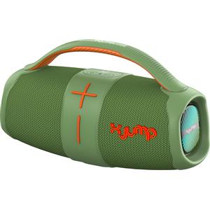 X JUMP XJ 120 Cassa Wireless Portatile Amplificata 40W, Waterproof IPX5, Funzione TWS, Microfono Incorporato, Verde