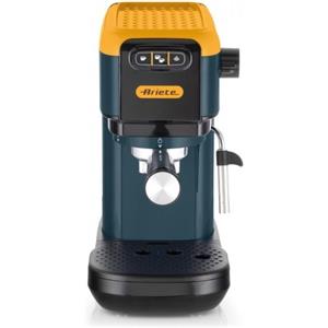 Ariete 1399 Macchina da caffè espresso Mango Yellow, Per polvere e cialde ESE, 1300 W, Capacità 1,1L, 15 bar di pressione, Fi