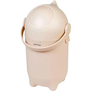 Nattou Dropy Mangia Pannolini a Secchio, Antiodore, Compatibile con Sacchetti Universali - Sabbia