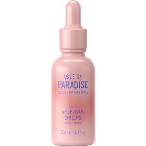 Isle of Paradise Gocce autoabbronzanti per viso e corpo - leggere, per abbronzatura naturale e durevole, senza crudeltà animale, senza profumo e approvate dai dermatologi, 30 ml (1,01 once liquide
