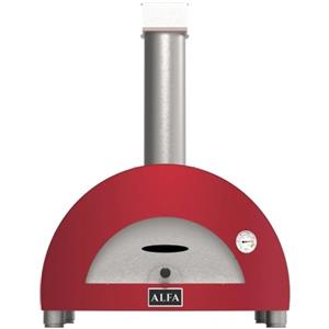 Alfa Forno a legna per pizza Moderno 1 Pizza, Rosso - Alfa