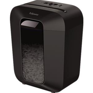 FELLOWES - DISTRUGGIDOCUMENTI LX50, fino a 9 fogli, raffreddamento 30 minuti, cestino da 17 litri - Nero