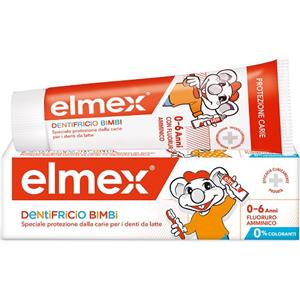 Elmex Bimbi Dentifricio 50ml - Protezione Carie per Bambini 0-6 Anni con Fluoruro Amminico