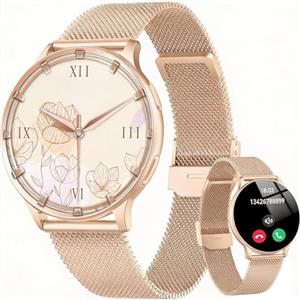 Jugeman 2026 Smartwatch Donna Orologio Chiamate Bluetooth,1.32" Tondo Touch,120+ Modalità Sportive Fitness Watch,Orologio Smartwatch Donna con Contapassi,IP68 Fitness Tracker per iOS Android