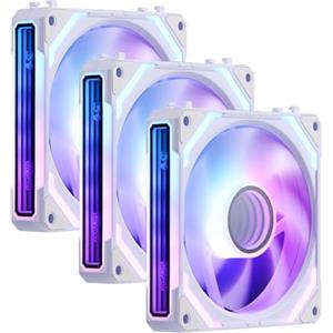 Redragon GCF012 - Ventola standard per case PC, 120 mm, connessione a margherita, illuminazione ARGB 5 V 3 pin, PWM a 4 pin, per raffreddamento del radiatore/case del computer, 120 x 120 x 25 mm,