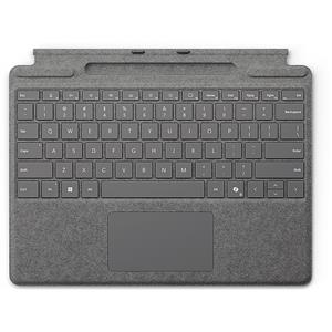 Microsoft Tastiera Pro Signature per Surface - Nero Alcantara, Compatibile con Surface Pro 9/8/X, Touchpad e Tasti Retroilluminati