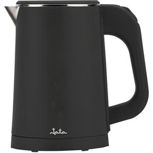 JATA JEHA5506 - Bollitore elettrico, 0,8 l, senza BPA, 800 W, senza fili, con base a 360°, filtro anticalcare, acciaio inossidabile 304, spegnimento automatico e protezione contro il surriscaldamento