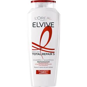 L'Oreal Paris L'Oréal Paris Elvive Total Repair 5 Repair - Shampoo per capelli danneggiati, 400 ml