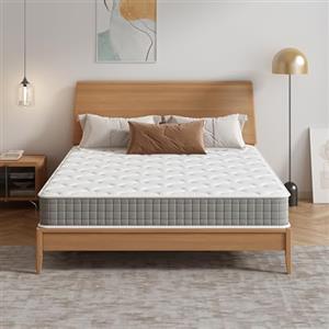 TEENO Materasso 160x190 cm, Alto 22 cm, Doppia Faccia, materasso singolo ergonomico a 7 zone di media rigidità 160 x 190, Sollievo Pressione e Traspirante, Ipoallergenico e Antiacaro