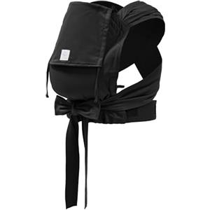 Stokke Marsupio Stokke Limas, Nero (OCS) - Marsupio per neonati con mezza fibbia - Tre opzioni di trasporto - Sicuro, dalla nascita fino a 15 kg