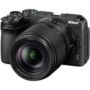 Nikon Z30 + Z DX 16-50 VR + Lexar SD 64 GB 800x Fotocamera Mirrorless, CMOS DX 20.9 MP, LCD Angolazione Variabile, Registrazione fino 125min,Video 4K,Nero,[Nital V.I.P.: 6 anni di garanzia]