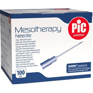 PIKDARE Ago per Mesoterapia Sterile Monouso Apirageno Atossico Cono Luer Lock Gauge 27 6 mm