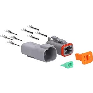 Kalitec Spina industriale impermeabile per auto, KALI-1204 tedesca, set 4 poli, 0,75-2,1 mm², originale dal rivenditore tedesco
