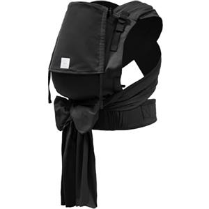 Stokke Marsupio Stokke Limas Plus, Nero (OCS) - Marsupio per neonati con mezza fibbia - Tre opzioni di trasporto - Sicuro per bambini da 1 mese/4 kg fino a 18 kg